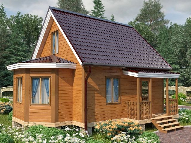 Проект дома 7х8 каркасный на узкий участок 🧰 - 🏗️ | 🏠 Вальма 53